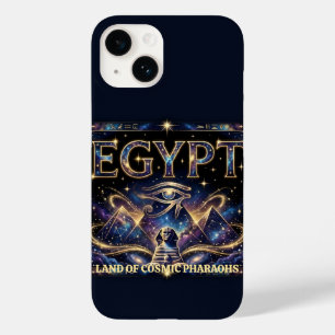 Coque Case-Mate iPhone Art de la pyramide cosmique de l'œil d'Horus égypt