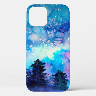 Case-Mate iPhone Case Art de l'espace à l'aquarelle avec ciel nocturne e