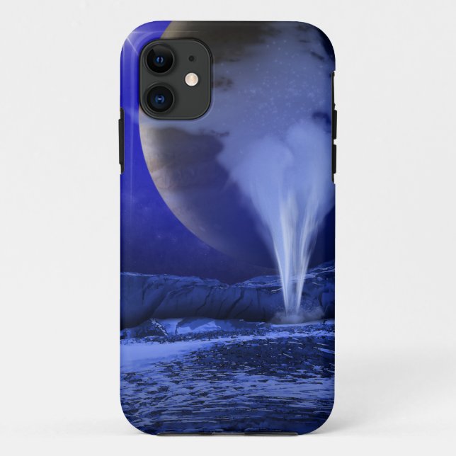 Coques Case-Mate iPhone Art de l'espace de lune de Jupiter d'Europa (Dos)