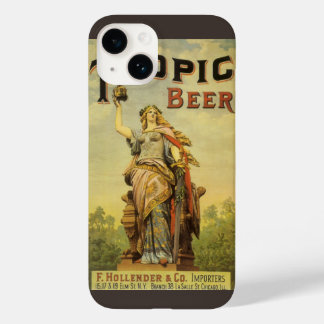 Coque Pour iPhone 14 Art de l'étiquette de produit vintage, Gladiateur