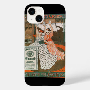 Coque Case-Mate iPhone Art de l'étiquette de produit vintage Pearline Mod
