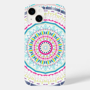 Coque Case-Mate iPhone Art de mandala coloré vibrant