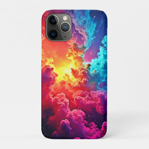 Case-Mate iPhone Case Art de nébuleuse vibrante : Art de couleur cosmiqu