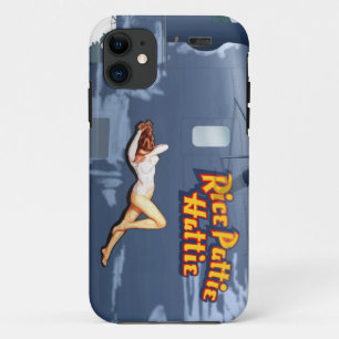 Coque iPhone 11 Art de nez du petit pâté B-24 de riz (fuselage