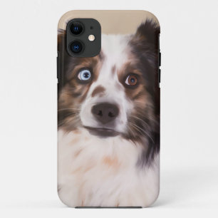 Etui iPhone Case-Mate Art de peinture à l'huile de chien berger australi