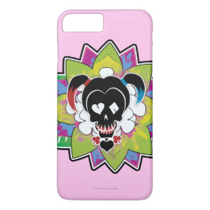 Coques Pour iPhone Art de tatouage de crâne du peloton   Harley Quinn