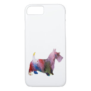 Coque iPhone 7 Art de Terrier d'écossais