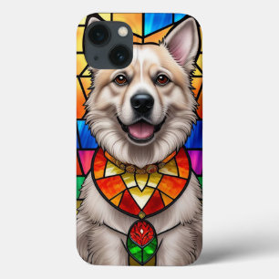 Case-Mate iPhone Case Art de verre coloré représentant un portrait de ch