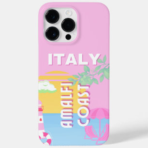 Coque Case-Mate iPhone Art de voyage Italie, Côte d'Amalfi, Préparatoire,