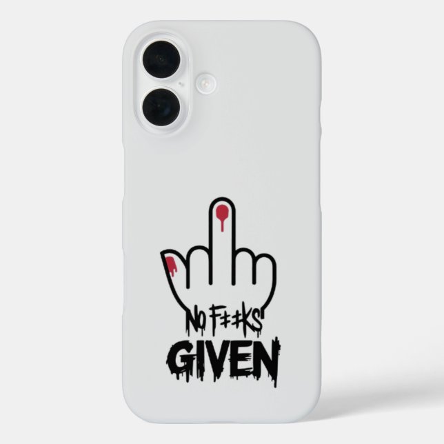 Coques Case-Mate iPhone Art Déclaration Audacieuse - Design du Doigt d'Hon (Verso)