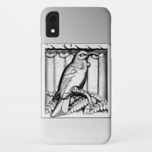 Etui iPhone Case-Mate Art Deco carved stone falcon - silver