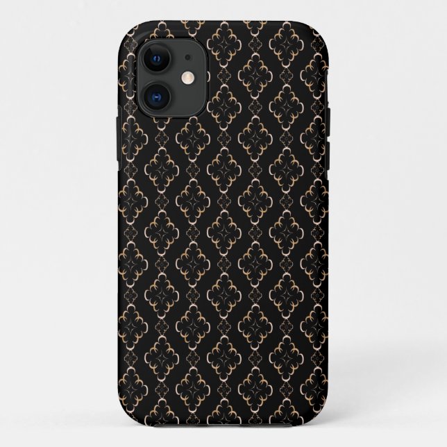 Coques Case-Mate iPhone Art déco élégant. (Dos)