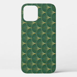 Case-Mate iPhone Case Art déco feuille de palme verte