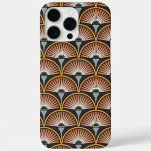 Coque iPhone 16 Pro Max Art Déco Jazz Age Sunset Jukebox