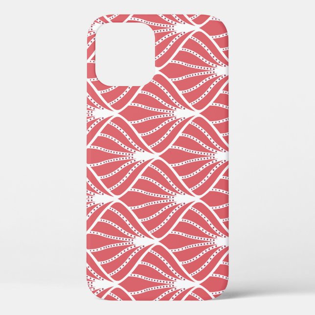 Coques Case-Mate iPhone Art Déco, motif sans couture géométrique. (Verso)