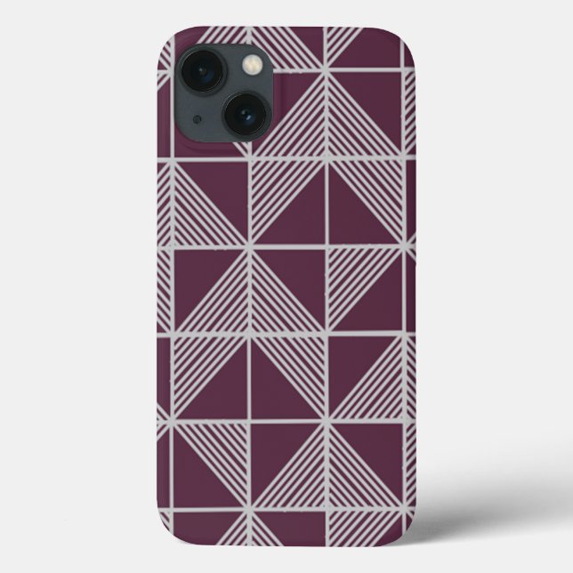 Coques Case-Mate iPhone Art Deco puzzle (Verso)