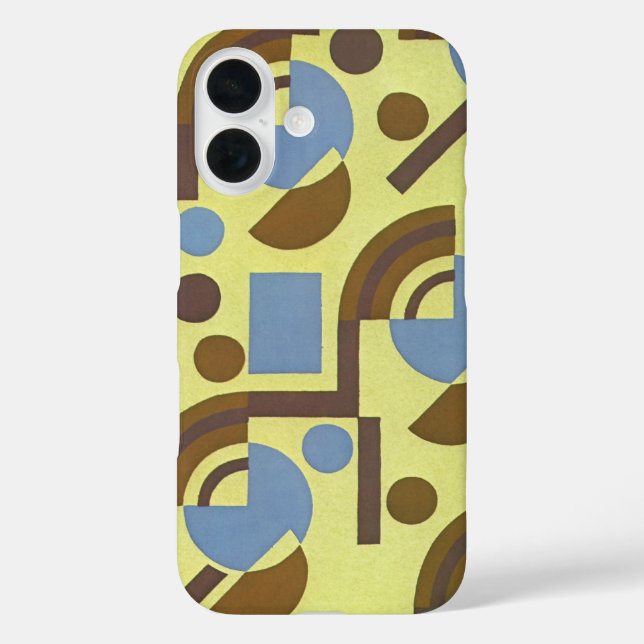 Coques Case-Mate iPhone Art Déco Rétro Jazz, Cercles, Arches Motifs d'Arch (Verso)