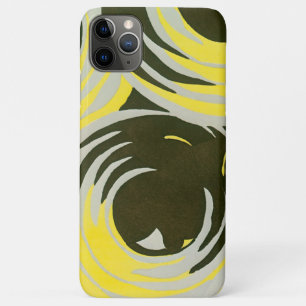 Coque Case-Mate Pour iPhone Art Déco rétro motif jazz vintage cercles volutes