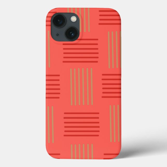 Coques Case-Mate iPhone Art Déco Tressage printemps/été (Verso)