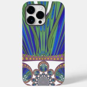 Coque Case-Mate iPhone Art Décoratif Bleu d'Afrique Design Imprimer
