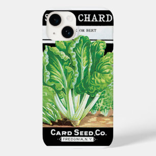 Coque Case-Mate iPhone Art d'étiquette de paquet de graines vintage, légu