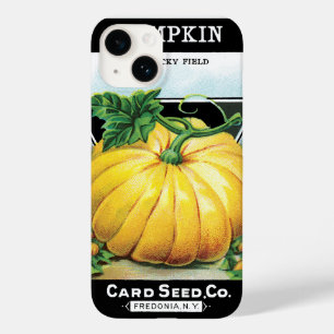 Coque Case-Mate iPhone Art d'étiquette de pochette de graines vintage, ci