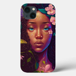 Case-Mate iPhone Case Art d'Imaginaire Fée Noire Africain