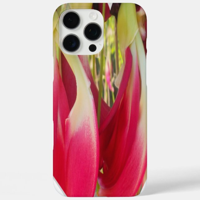 Coques Case-Mate iPhone Art du coeur floral (Verso)