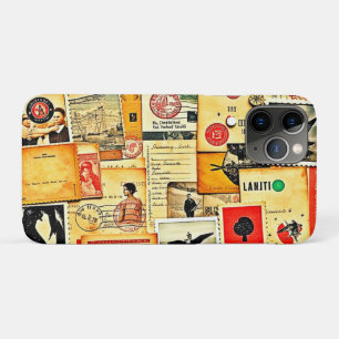Case-Mate iPhone Case Art du collage de papier vintage