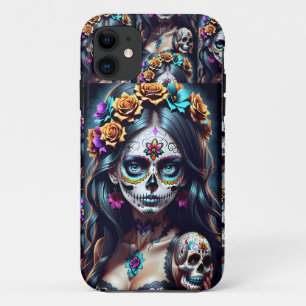 Case-Mate iPhone Case Art du crâne de sucre - Fiesta des couleurs