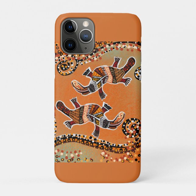 COQUES Case-Mate iPhone ART DU PLATYPUS (Dos)