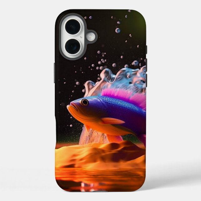 Coques Case-Mate iPhone Art du poisson (Verso)
