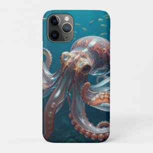 Case-Mate iPhone Case Art du poulpe en verre iridescent La vie des pro