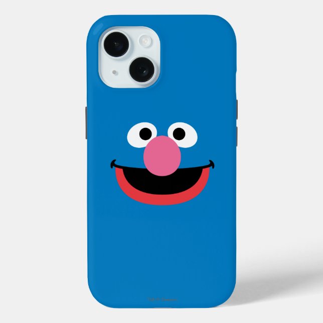 Coques Case-Mate iPhone Art du visage de Grover (Verso)
