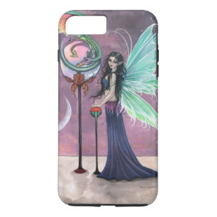 Coque iPhone 8 Plus/7 Plus Art fantastique de fée et de dragon