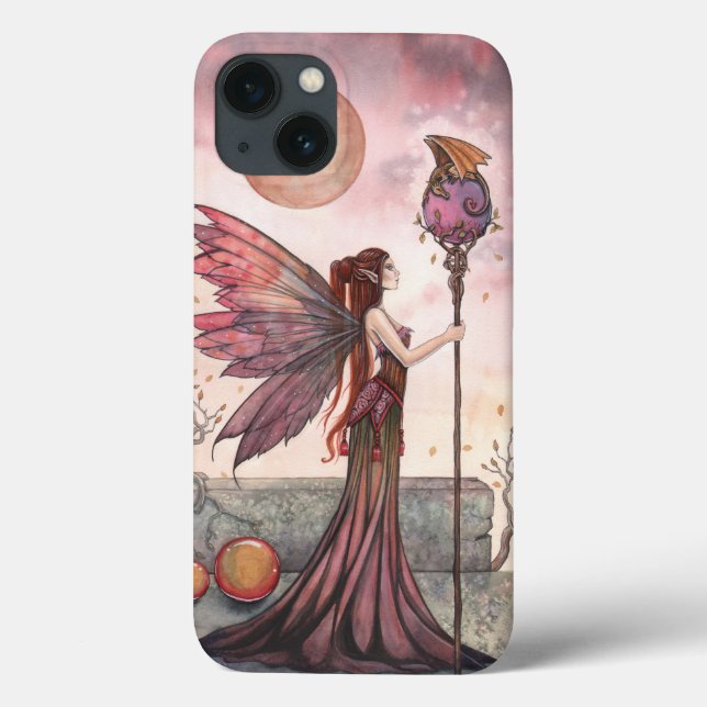 Coques Case-Mate iPhone Art fantastique de fée et de dragon (Verso)