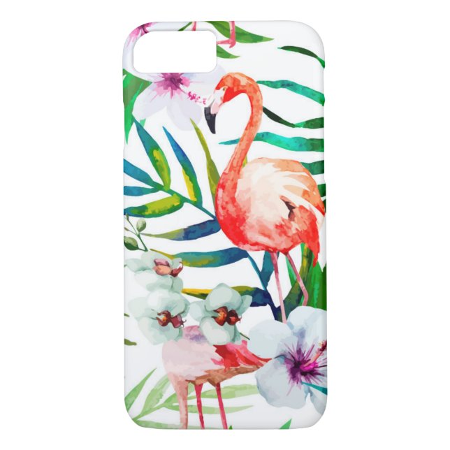 Coques Case-Mate iPhone Art flamand tropical (Dos)