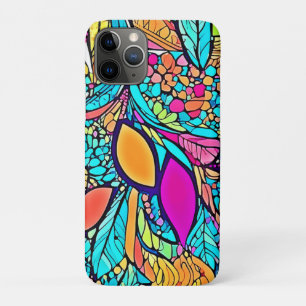 Case-Mate iPhone Case Art Floral Abstrait coloré