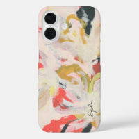 Art floral abstrait coloré Votre nom