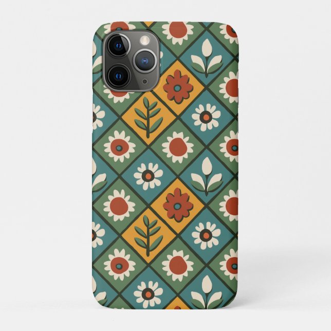 Coques Case-Mate iPhone Art Floral Africain (Dos)