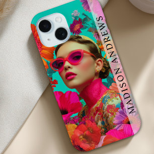Coque Case-Mate iPhone Art floral coloré - Femme