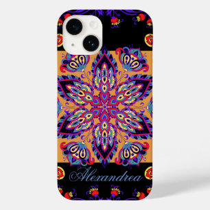 Coque Case-Mate iPhone Art Floral Mehndi, Nature Violette