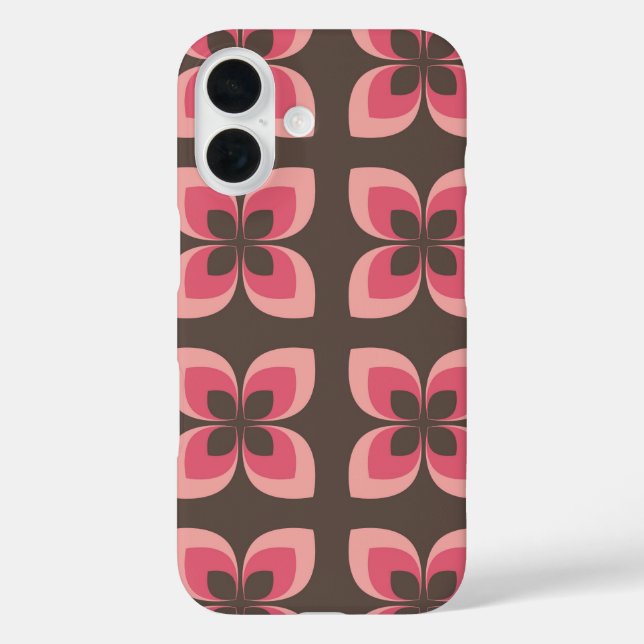 Coques Case-Mate iPhone Art Floral Moderne (Verso)
