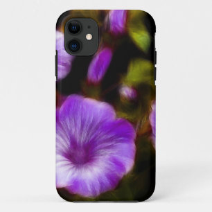 Coque iPhone 11 Art floral - Petunias ésotériques