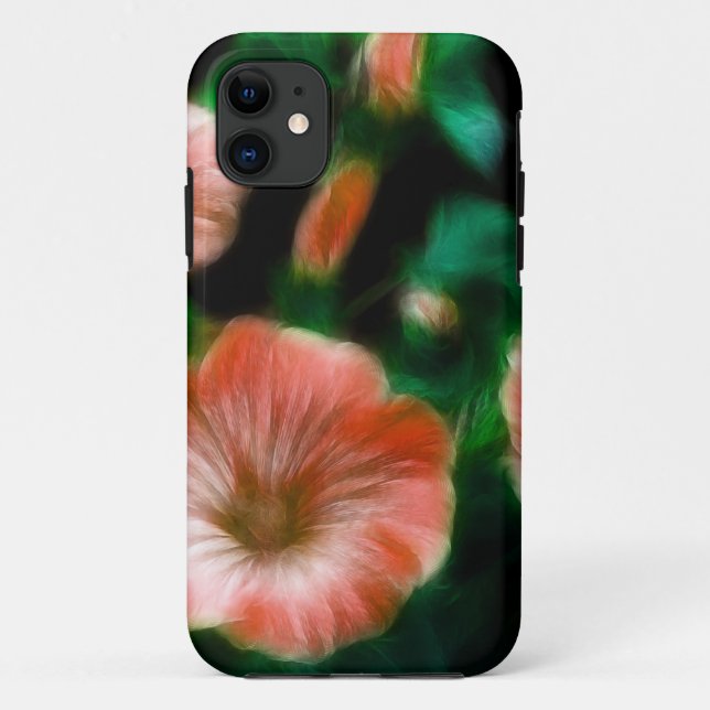 Coques Case-Mate iPhone Art floral - Petunias ésotériques (Dos)