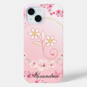 Coque Case-Mate iPhone Art Floral Rose, Bénédiction Printanière