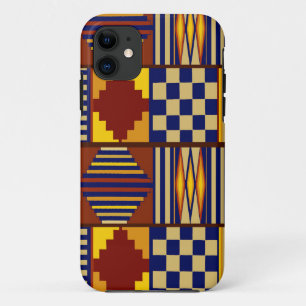 Case-Mate iPhone Case Art folklorique tribal - Jaune marine rouille