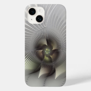 Coque Case-Mate iPhone Art fractal Abstrait moderne en 3D