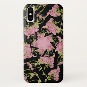 Case-Mate iPhone Case Art fractal d'Achille rose et noir
