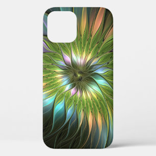 Case-Mate iPhone Case Art Fractal Fleur Imaginaire Coloré Lumineux